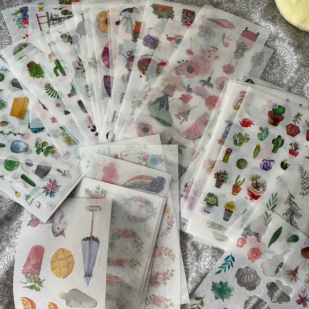 Free stickers with purchase
